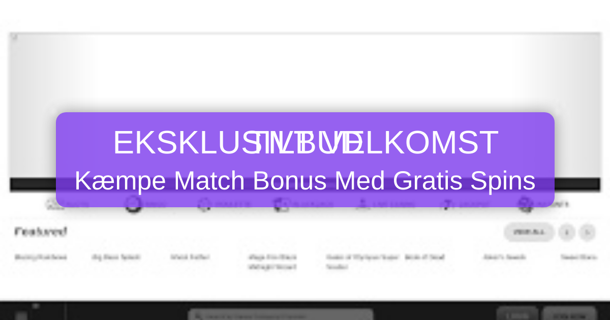 PlayOJO Casino til danske spillere